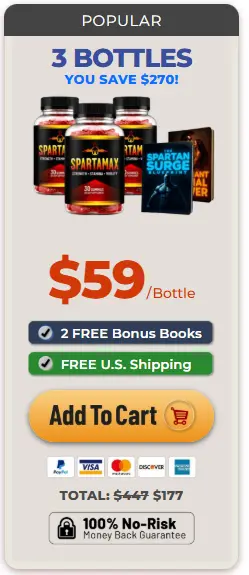 SpartaMax 3 bottle